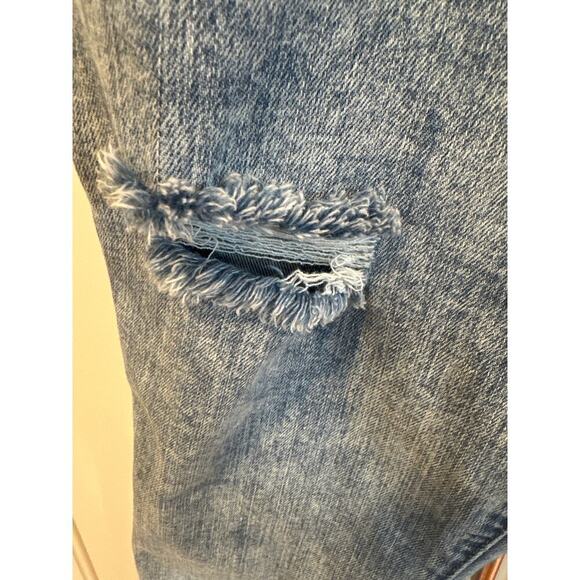 Judy Blue Plus size 20W skinny fit light wash Jean distressed - Picture 3 of 8